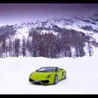 Lamborghini LP560-4 On Ice Video