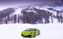 Lamborghini LP560-4 On Ice Video