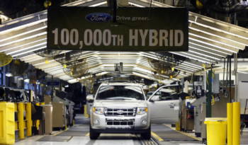 Ford produced 100000 hybrid SUVs