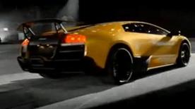 Lamborghini Murcielago SuperVeloce Drifting video