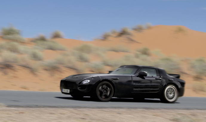 Mercedes-Benz SLS AMG the new Gullwing