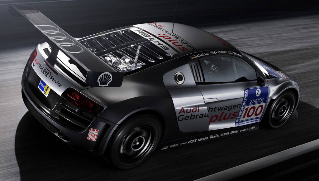 Audi R8 LMS ready for Nurburgring 24 Hours