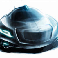 Audi hybrid supercar concepts