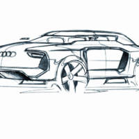 Audi hybrid supercar concepts