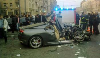 Ferrari crash season started