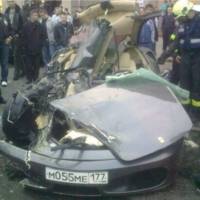 Ferrari crash season started