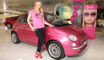 Fiat 500 Barbie European tour