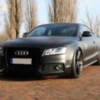 Audi A5 matte black by AVUS Performance