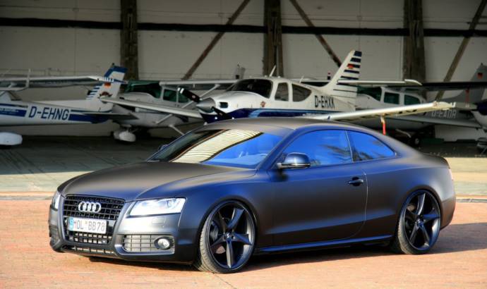 Audi A5 matte black by AVUS Performance