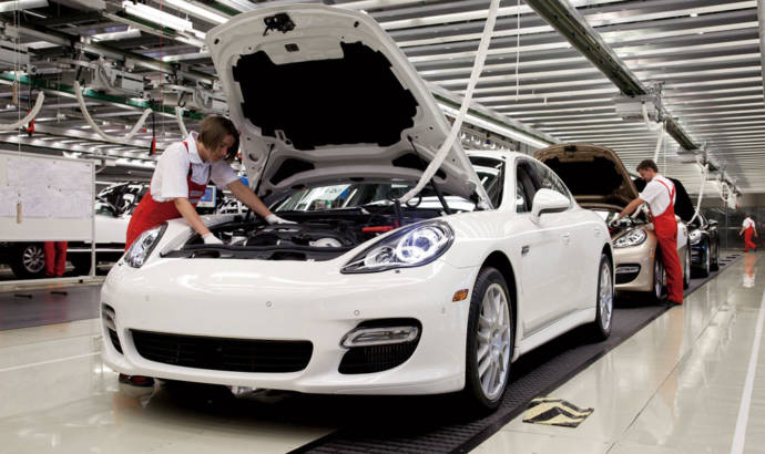 Porsche Panamera production started