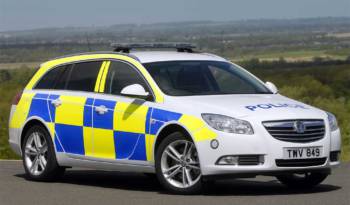 Vauxhall Insignia Police car