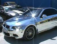 BMW E93 M3 Convertible fully chromed