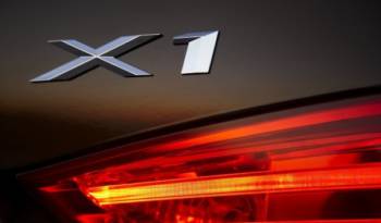 BMW X1 teaser images