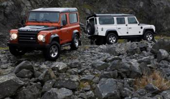 Land Rover Defender Fire and Ice