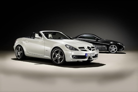 Mercedes SLK 2LOOK Edition price for UK