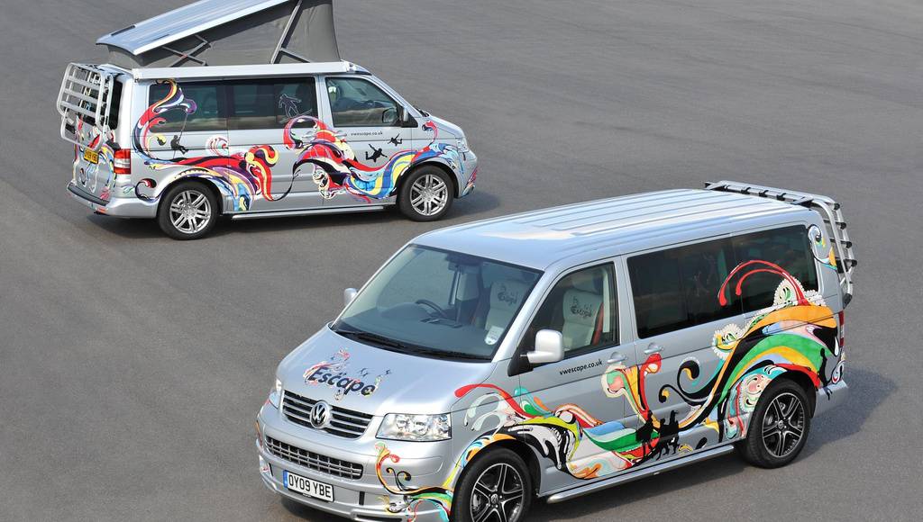 Volkswagen California and Caravelle campervans