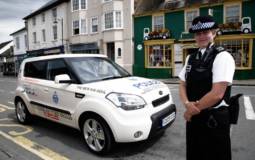 2009 Kia Soul police car