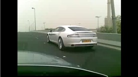 2010 Aston Martin Rapide spied in Kuwait