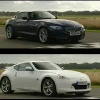 BMW Z4 vs Nissan 370Z on Top Gear