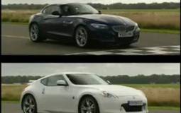 BMW Z4 vs Nissan 370Z on Top Gear