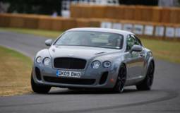 Bentley Continental Supersports driving debut