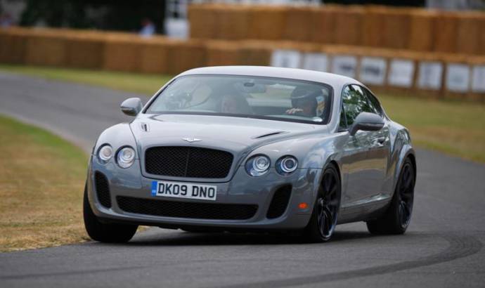 Bentley Continental Supersports driving debut