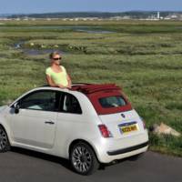 Fiat 500C convertible in UK