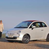 Fiat 500C convertible in UK