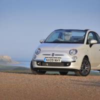 Fiat 500C convertible in UK