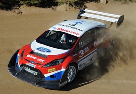 Ford Fiesta RallyCross racing at Pikes Peak 2009 video