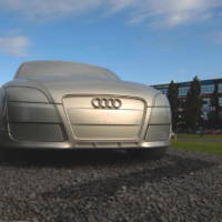 Giant Audi TT landmark