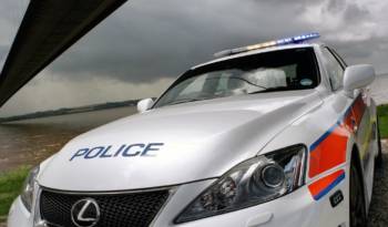 Lexus IS-F Police Car