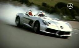 Mercedes SLR Stirling Moss on track video