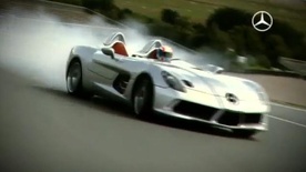 Mercedes SLR Stirling Moss on track video