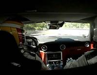 Mercedes SLS AMG test drive at Nurburgring