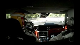 Mercedes SLS AMG test drive at Nurburgring