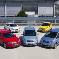 Opel Corsa, Meriva, Astra station wagon and Zafira LPG