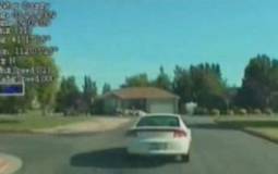 Police chasing 7 year old Dodge driver : Video