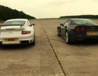 Porsche 911 GT2 vs Corvette ZR1 video