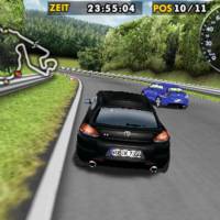 Volkswagen Scirocco R in free racing game for iPhone