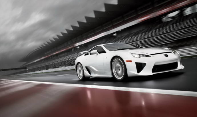 Lexus LF-A official photos and details