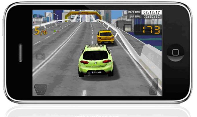 Seat Cupra Race game for iPhone