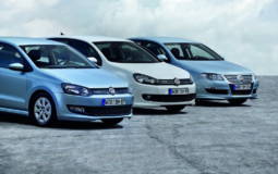 Volkswagen Polo Golf and Passat BlueMotion