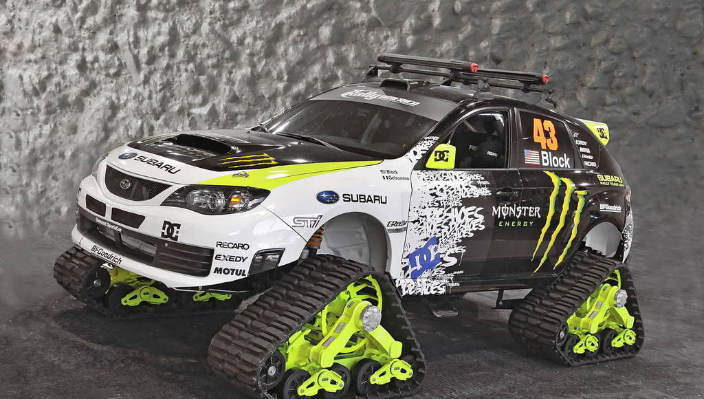 Ken Block's Subaru WRX STI TRAX Snow-Ready Performance Car - SEMA 09