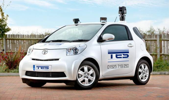 Toyota iQ traffic-surveillance car