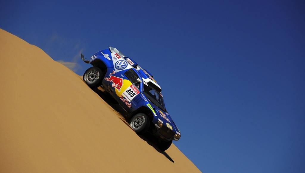 Volkswagen Race Touareg at Dakar Rally