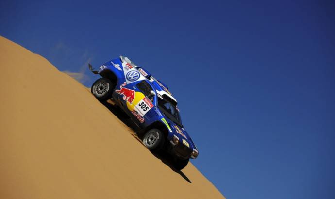 Volkswagen Race Touareg at Dakar Rally