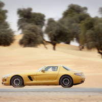 Mercedes SLS AMG Desert Gold and G 55 AMG Edition 79