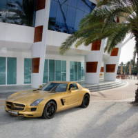 Mercedes SLS AMG Desert Gold and G 55 AMG Edition 79