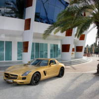 Mercedes SLS AMG Desert Gold and G 55 AMG Edition 79